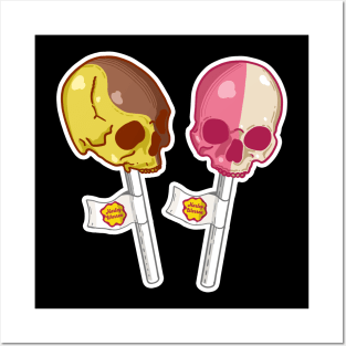 Skull Pops Posters and Art